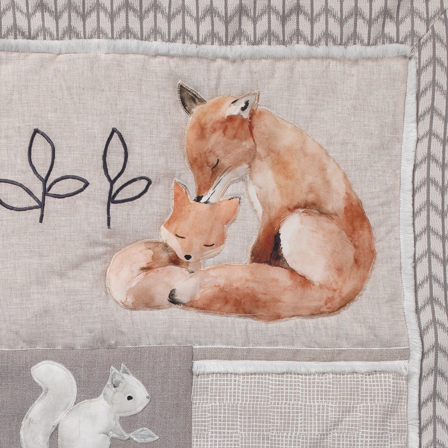 Lambs & Ivy Painted Forest 4-Pieces Bedding Set