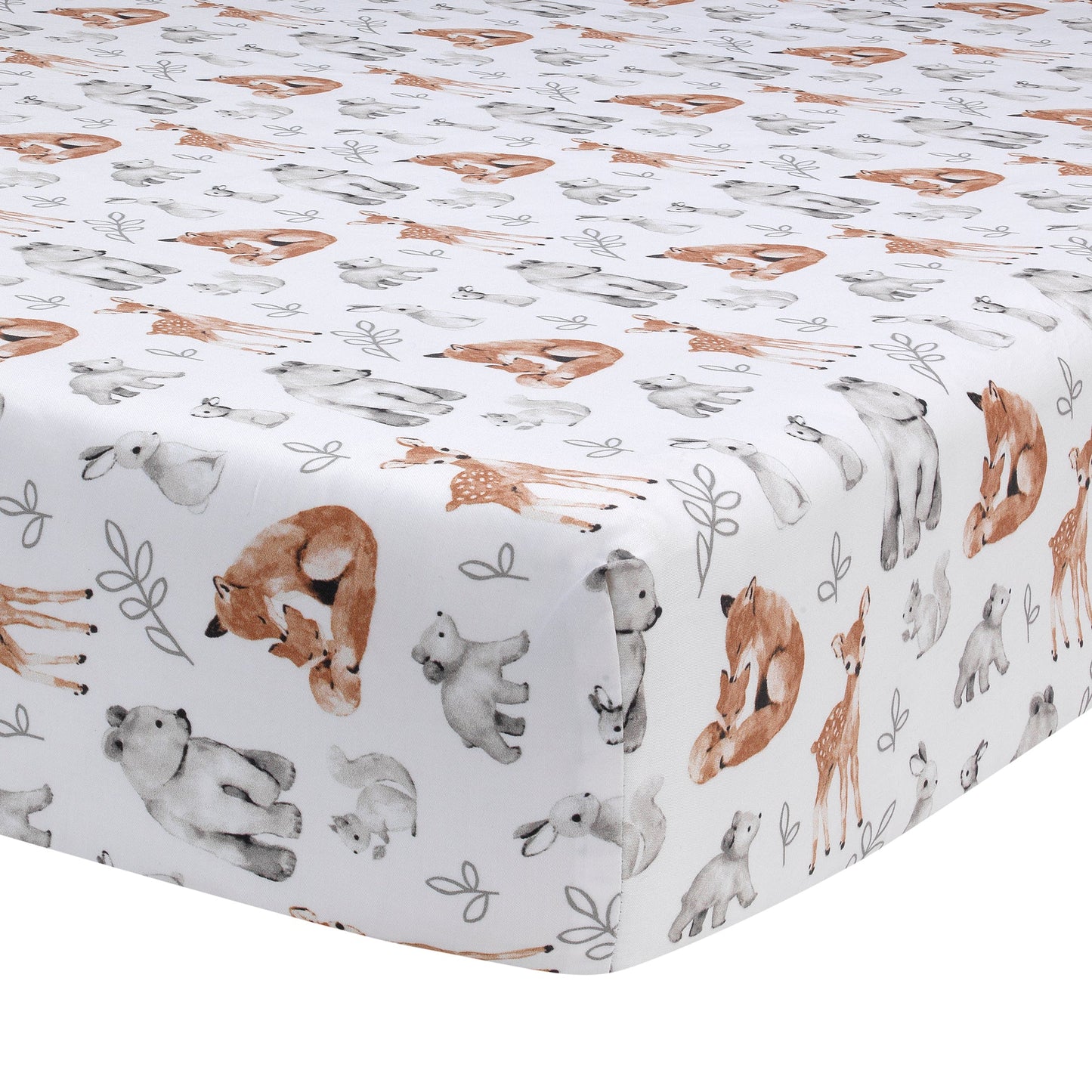 Lambs & Ivy Painted Forest 4-Pieces Bedding Set