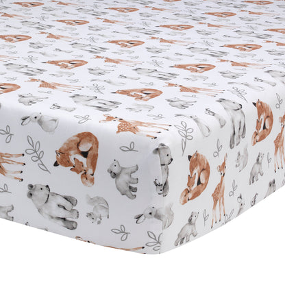 Lambs & Ivy Painted Forest 4-Pieces Bedding Set