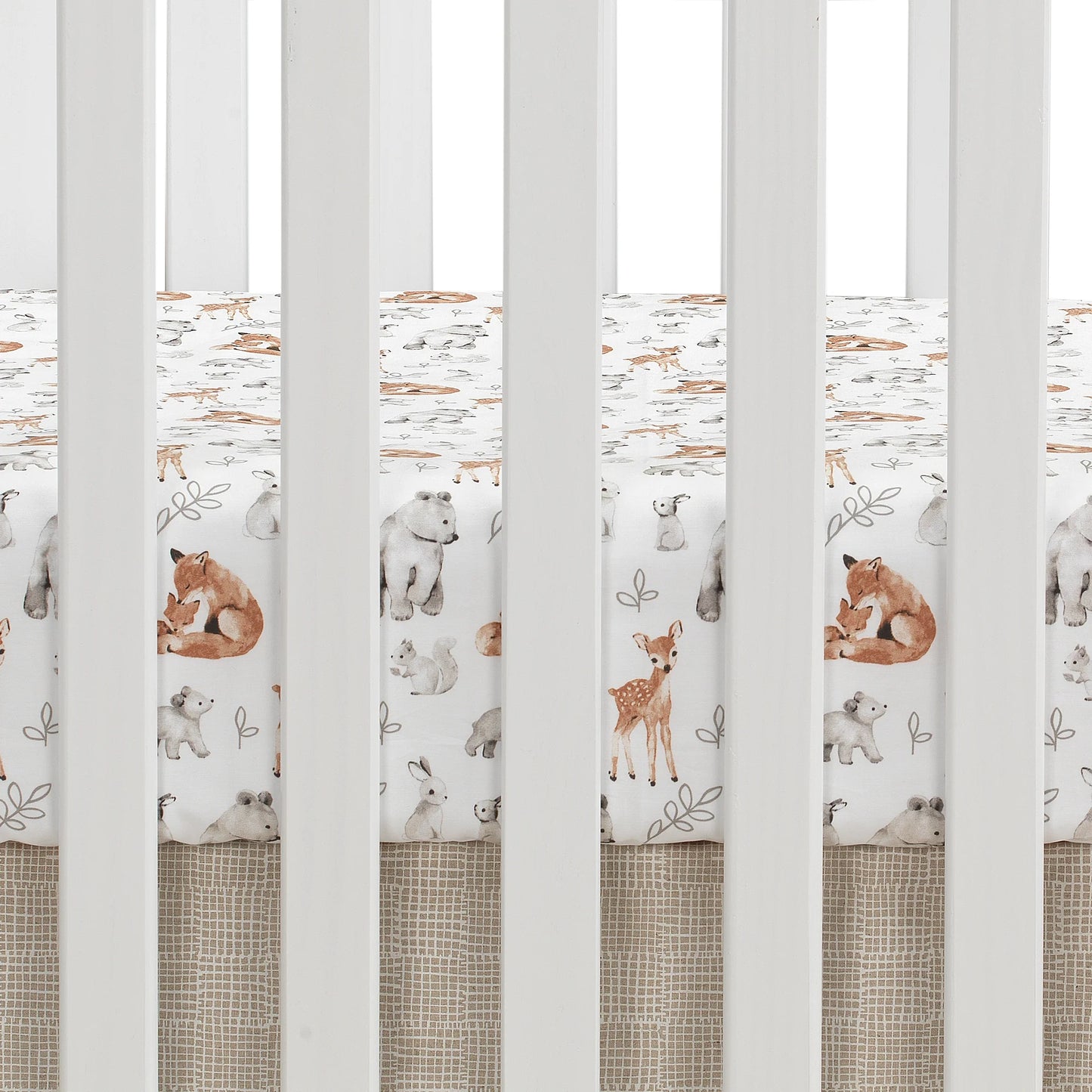 Lambs & Ivy Painted Forest 4-Pieces Bedding Set