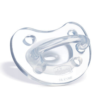 Chicco PhysioForm Silicone One-Piece Orthodontic Pacifier 6-12 Months, 2 Pack