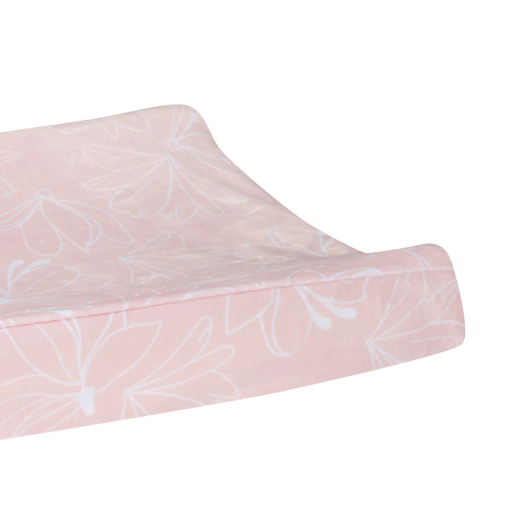 Lambs & Ivy Petals Changing Pad Cover