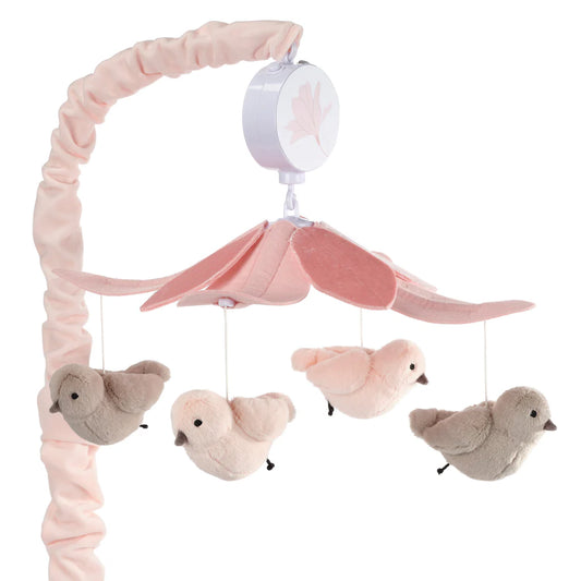 Lambs & Ivy Petal Bird Musical Mobile