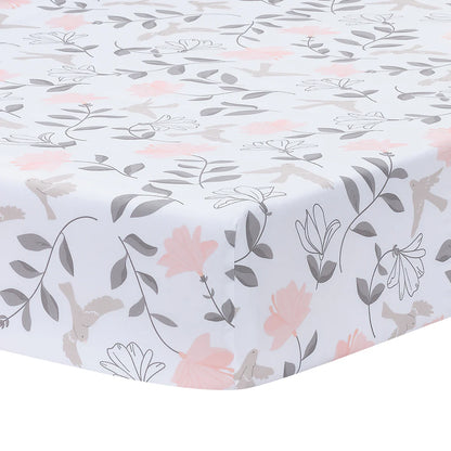 Lambs & Ivy Petals 3 Pieces Bedding Set