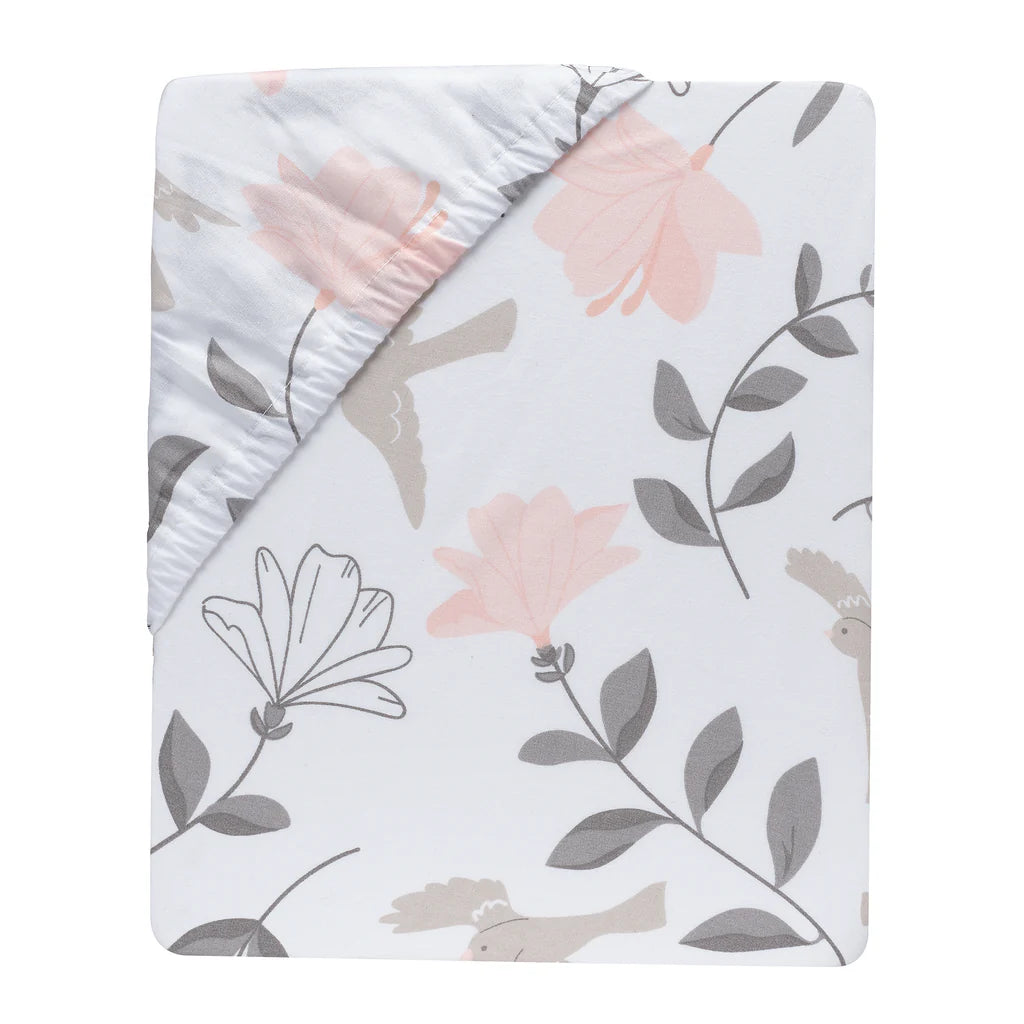 Lambs & Ivy Petals 3 Pieces Bedding Set