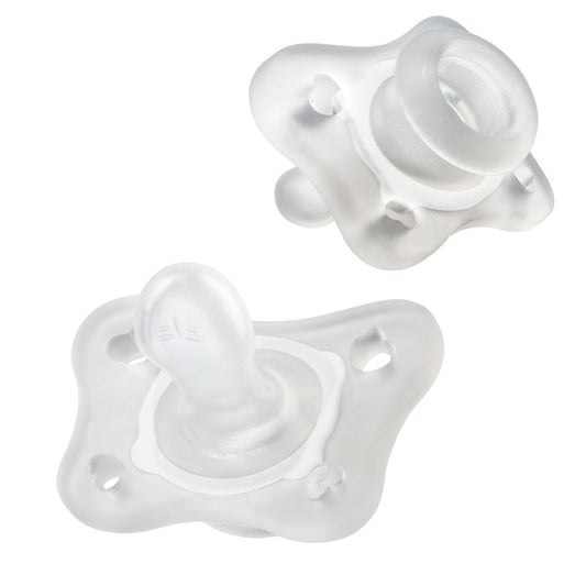 Chicco PhysioForma Silicone Mini Orthodontic Pacifier 0-2 Months, 2 Pack