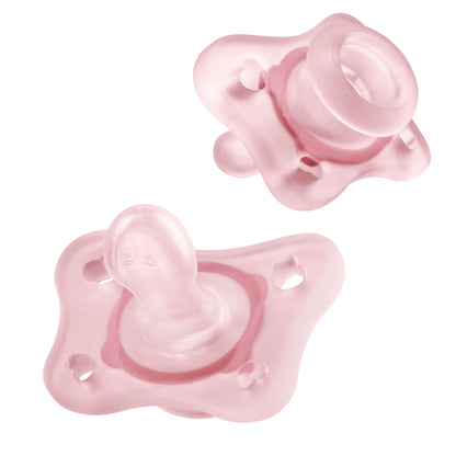 Chicco PhysioForma Silicone Mini Orthodontic Pacifier 0-2 Months, 2 Pack