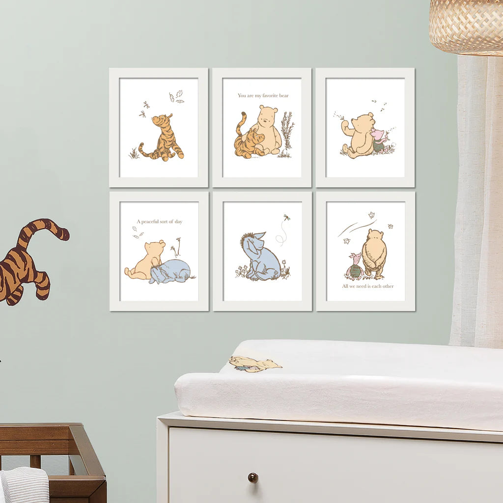 Lambs & Ivy Disney Baby Classic Pooh Unframed Wall Art