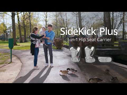 Chicco Sidekick Plush 3 em 1 Suporte para assento de quadril - Titânio