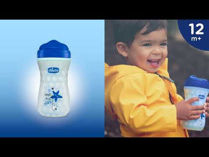 Chicco Glow in The Dark Copo de treinamento com bico isolado, 9 onças