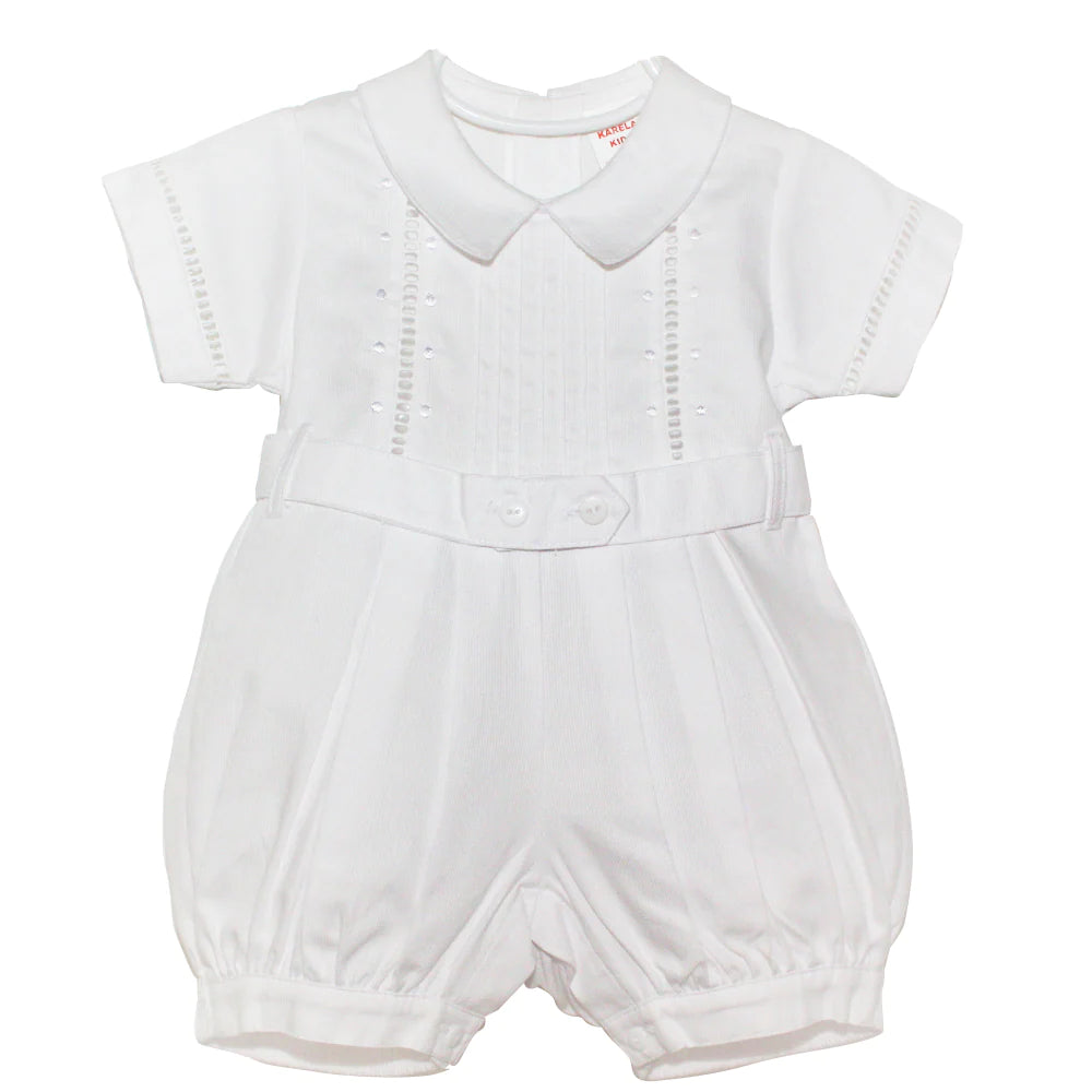 Karela Boy Pique Bubble Romper