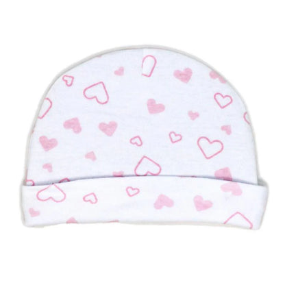 Rose Textiles 5-Piece Cap and Scratch Mitten Set