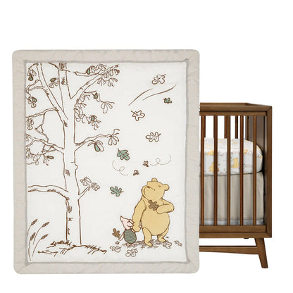 Lambs & Ivy Disney Baby Storytime Pooh 3-Piece Crib Bedding Set