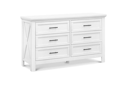 Monogram Emory Farmhouse 6-Drawer Dresser