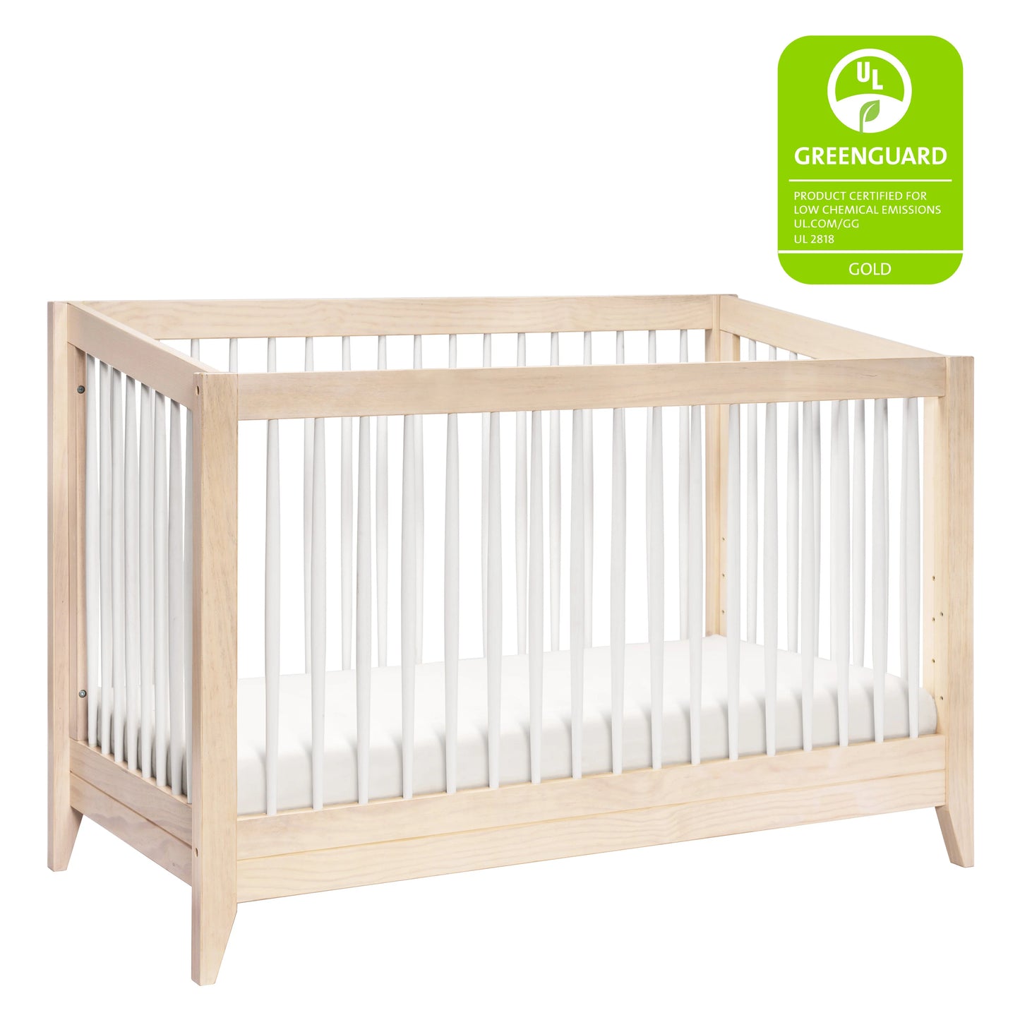 Babyletto Sprout 4-in-1 Convertible Crib with Toddler Rail