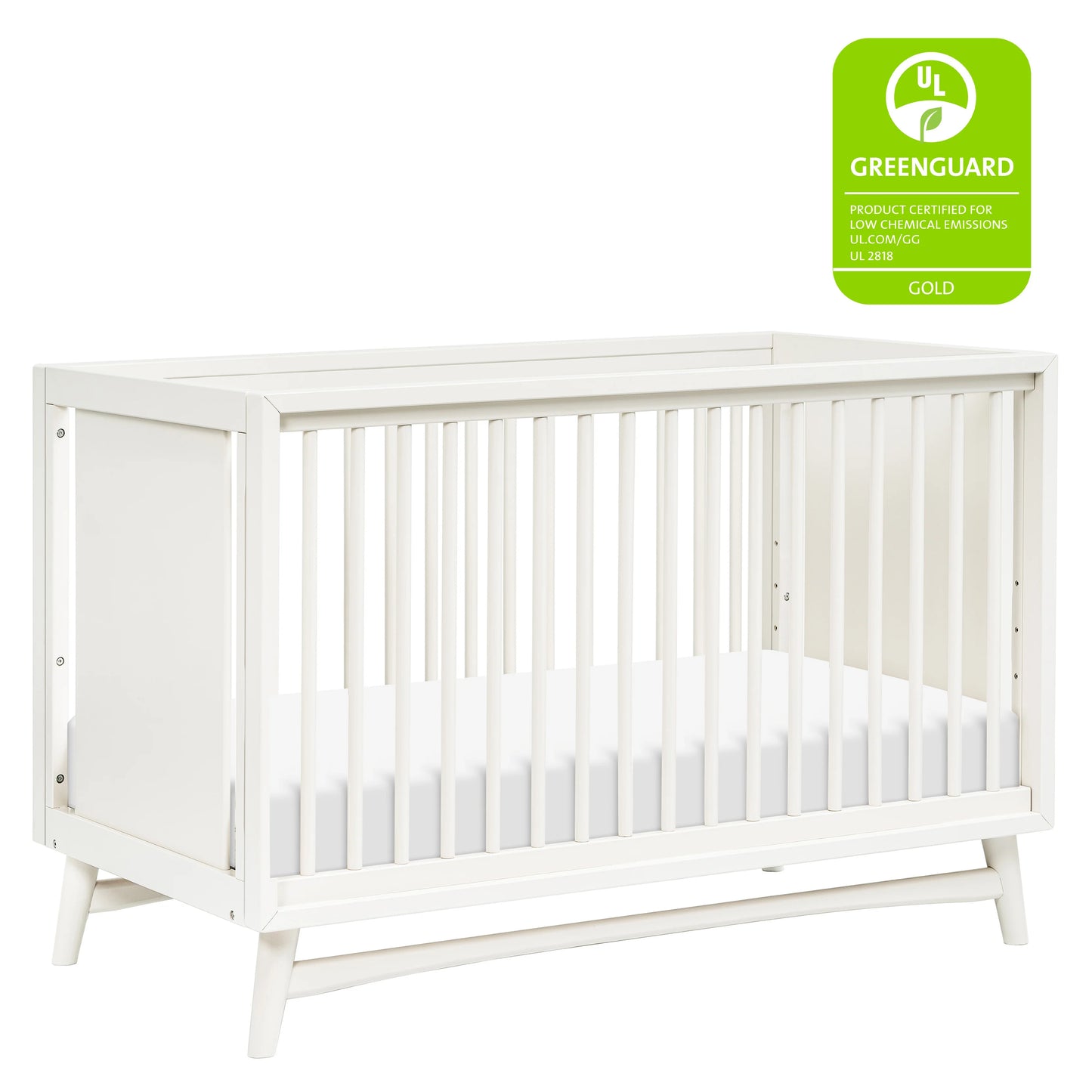 Babyletto Peggy 3-in-1 Convertible Crib with Toddler Bed Conversion Kit