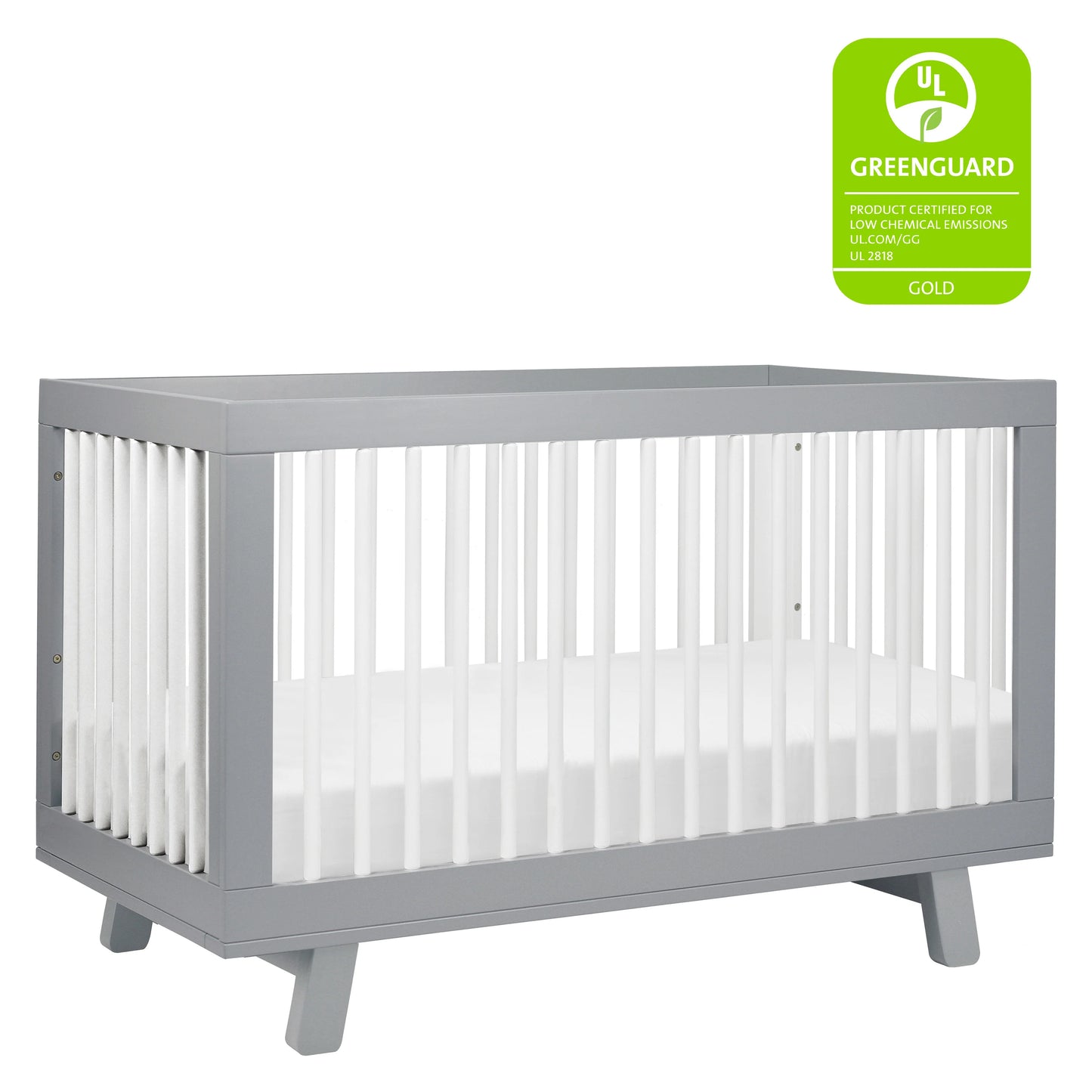 Cuna convertible 3 en 1 Babyletto Hudson con kit de conversión para niños pequeños