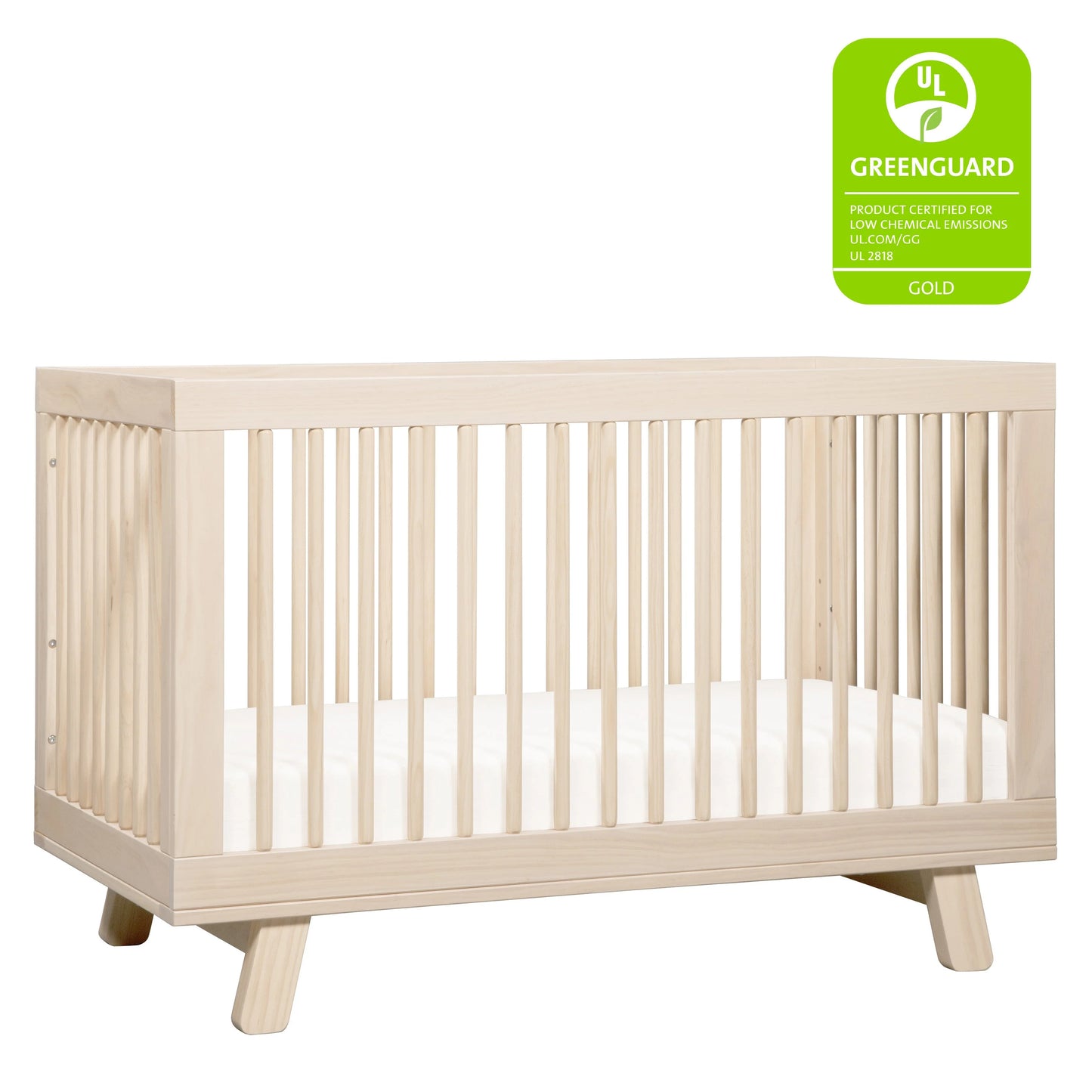 Babyletto Hudson 3-in-1 Convertible Crib with Toddler Conversion Kit