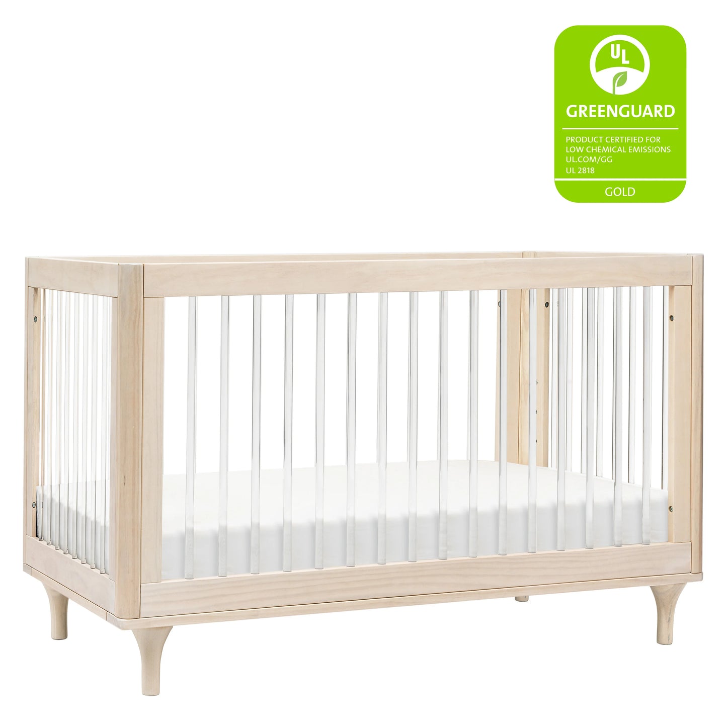 Babyletto Lolly 3-in-1 Convertible Crib with Toddler Rail